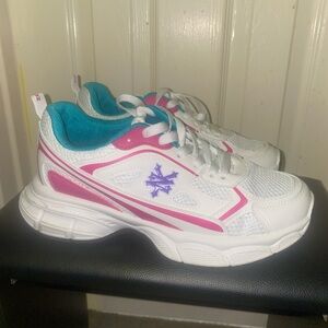 Zoo York, White with pink & purple Size 9.5
